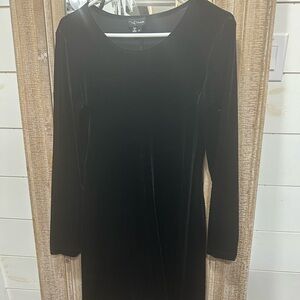 Black Velvet Dress by Dressbarn